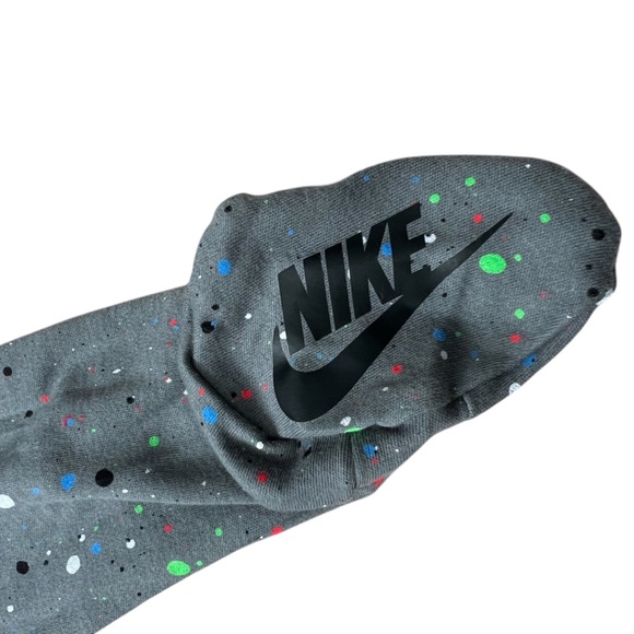 Nike Baby Multicolor Paint Splatter Footed Coverall One piece - Size 6M - Picture 4 of 4